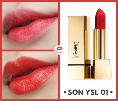 ysl le rouge lipstick 01